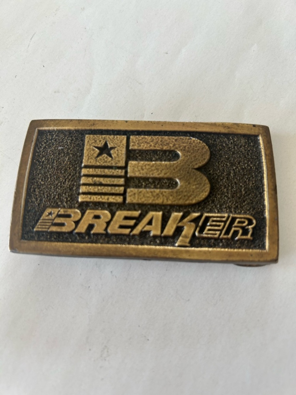 Breaker Belt Buckle - Brass Tone